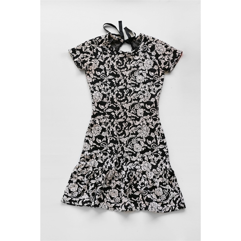 DV | Floral Jacquard Dress